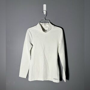 Nobull Waffle Knit Turtleneck Base Layer Long Sleeve Size XS